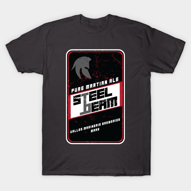 STEEL BEAM WEATHERED VERSION T-Shirt by KARMADESIGNER T-SHIRT SHOP